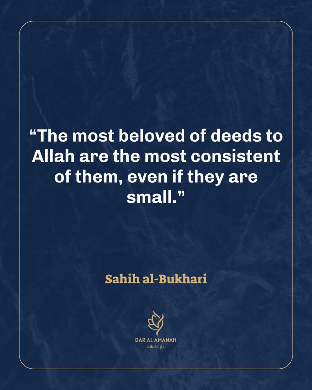 Instagram post from dar_alamanah. This post is in position 1.